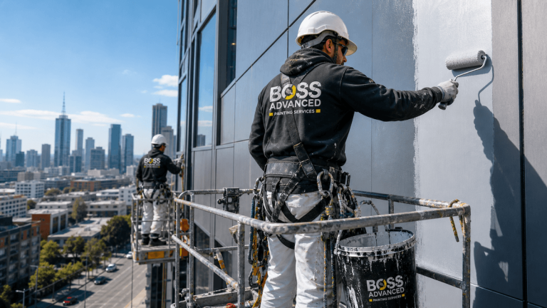 high-access commercial painting services melbourne