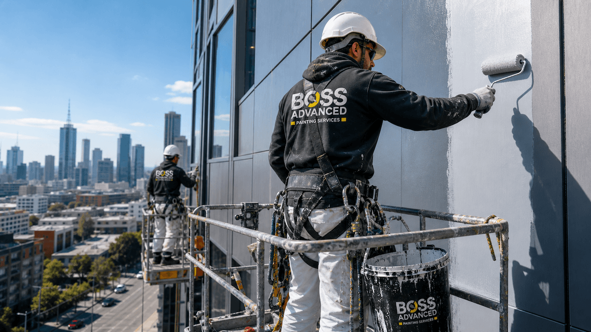 high-access commercial painting services melbourne