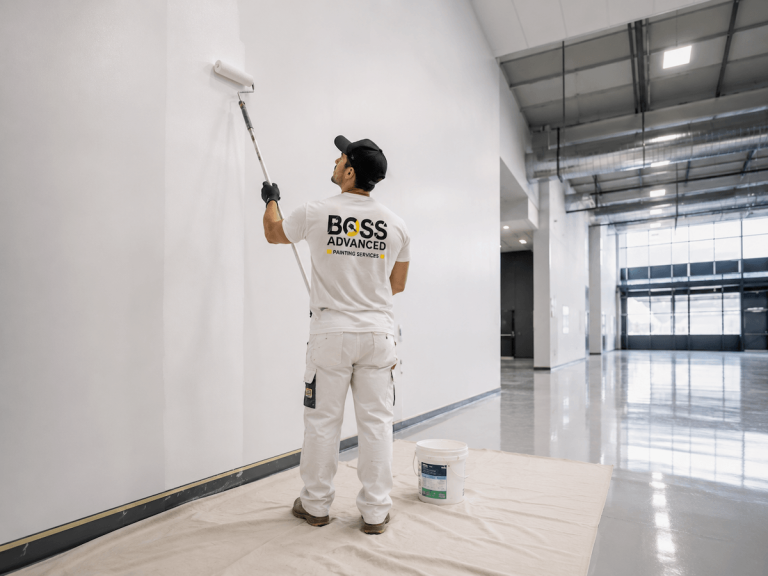 interior and exterior professional painting work in Warehouse