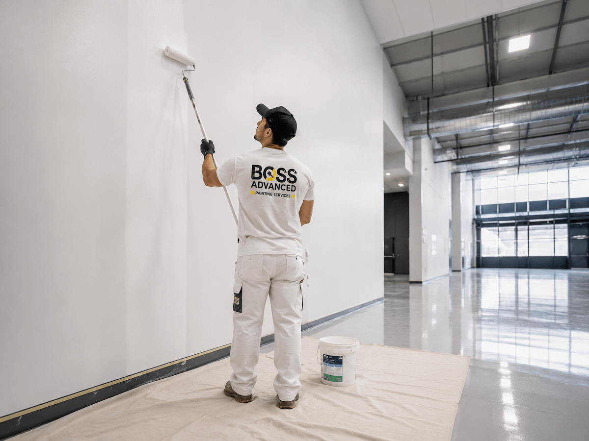 interior and exterior professional painting work in Warehouse