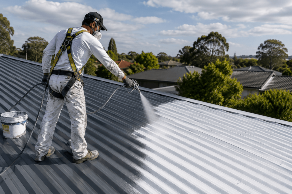 professional roof painting specialists in Melbourne