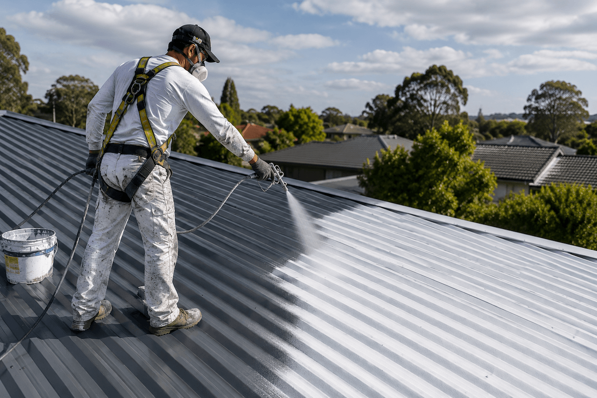 professional roof painting specialists in Melbourne